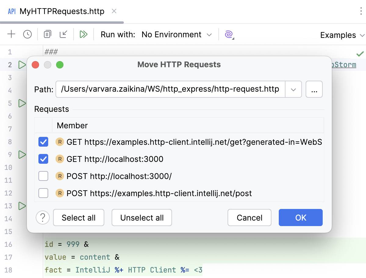 Move HTTP requests Move HTTP requests