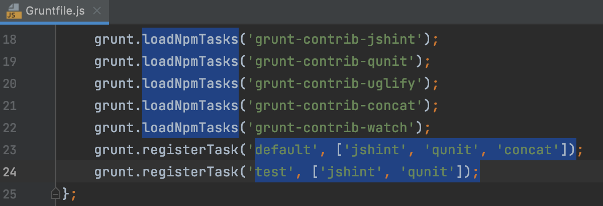 WebStorm: Selecting multiple rectangular fragments of text with the mouse WebStorm: Selecting multiple rectangular fragments of text with the mouse