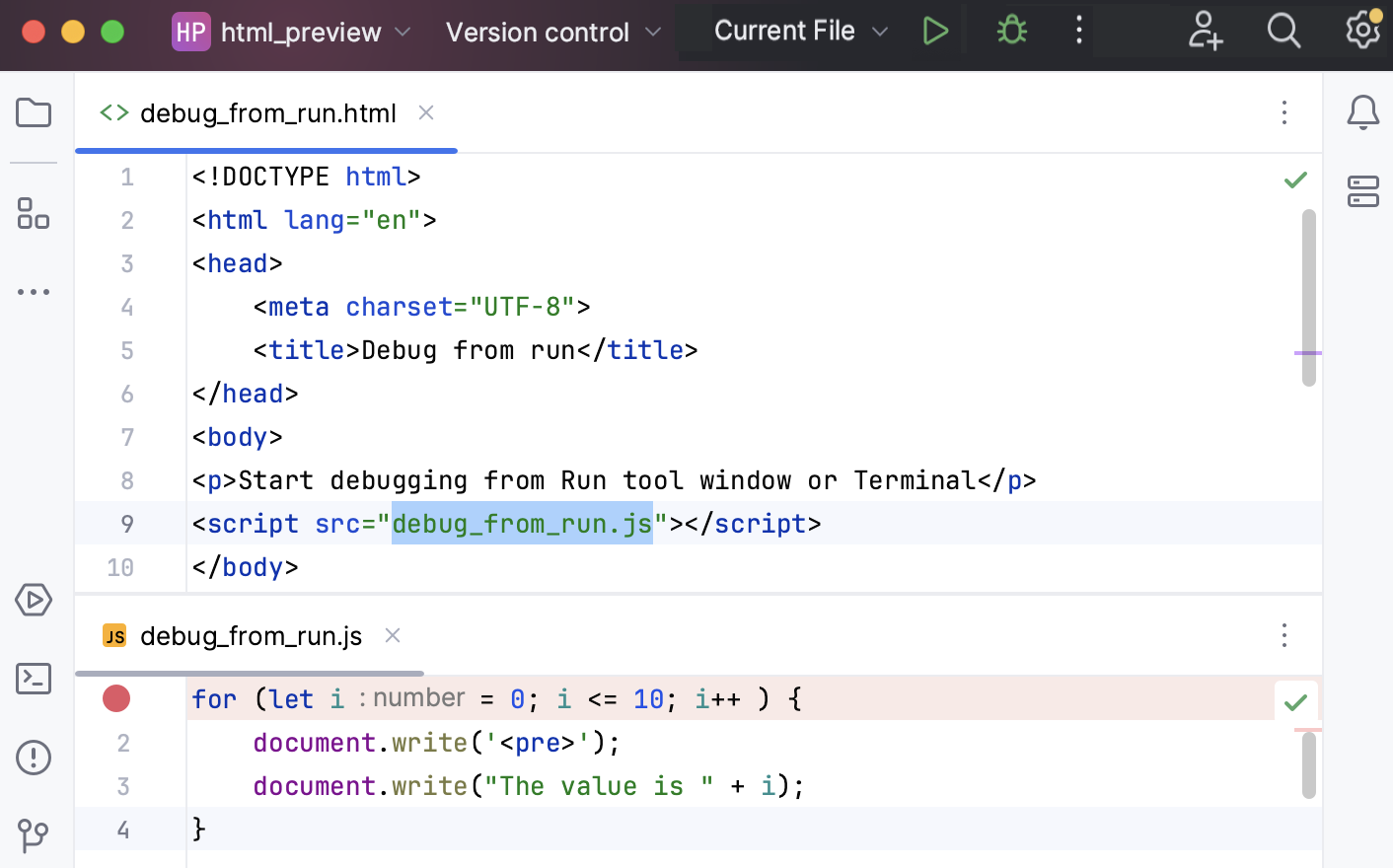 A simple client-side application A simple client-side application