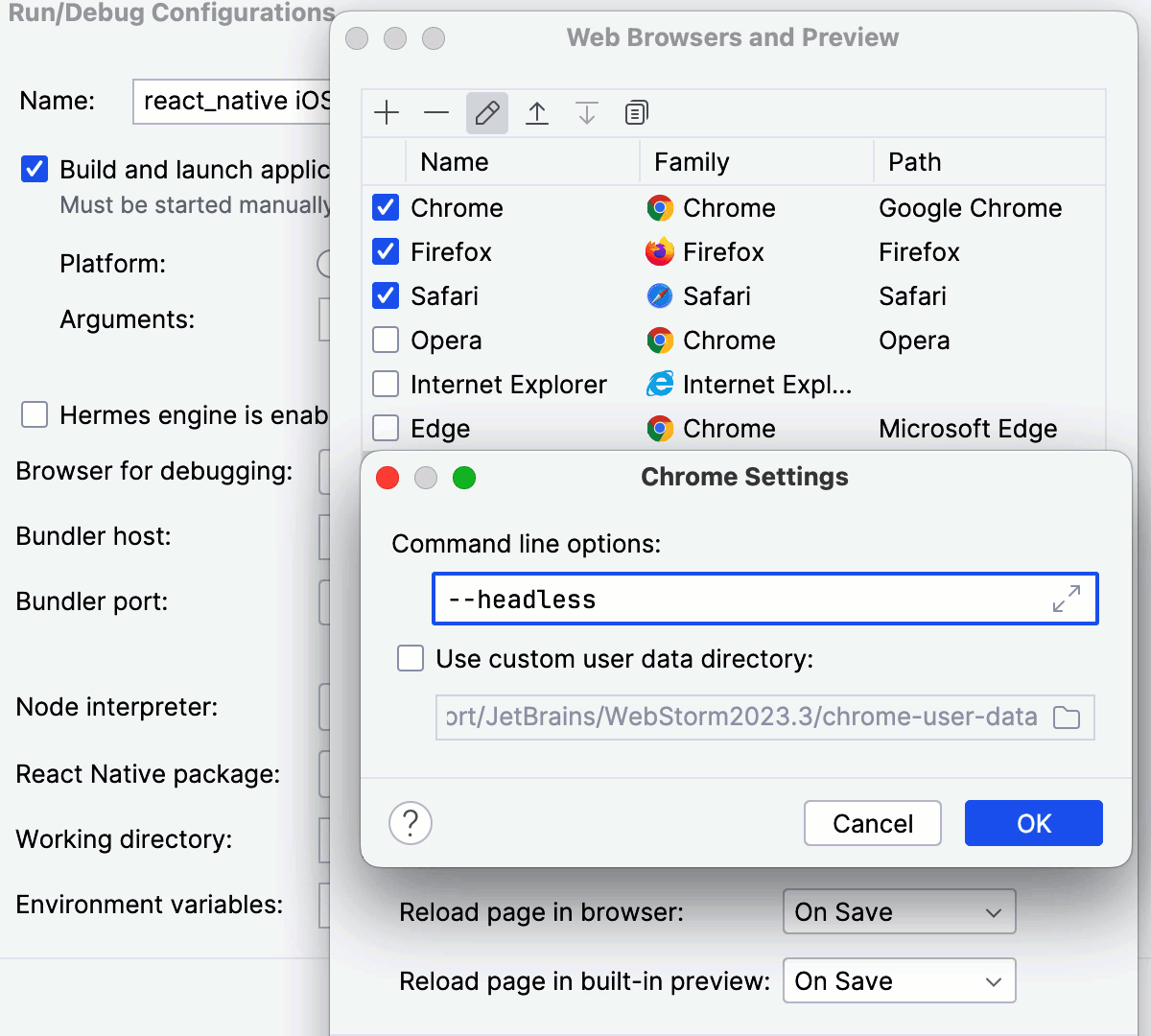 配置 Headless Chrome