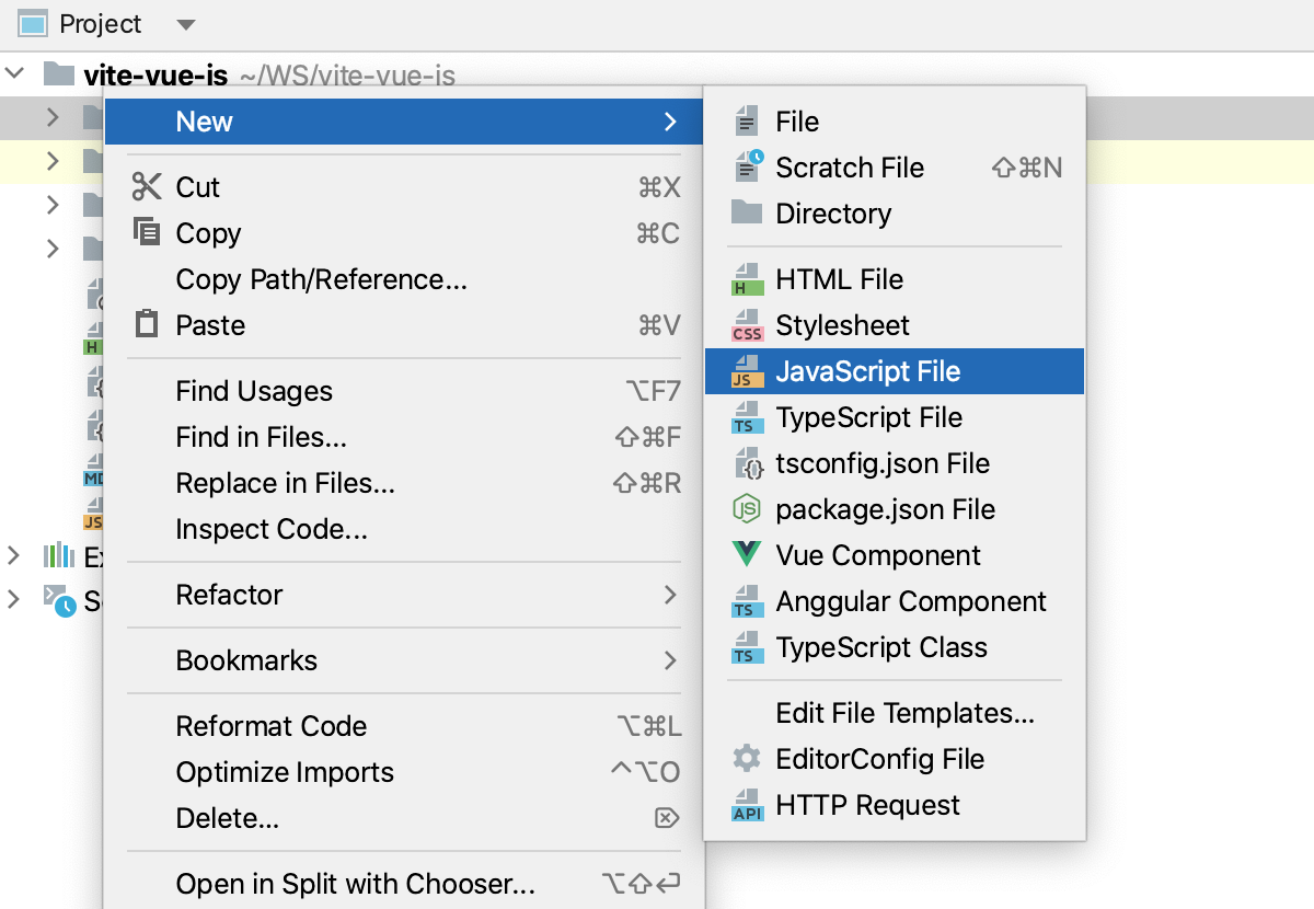 Create a Vite configuration file Create a Vite configuration file