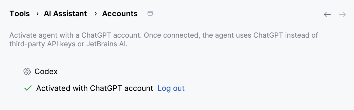 Log out of your ChatGPT account Log out of your ChatGPT account