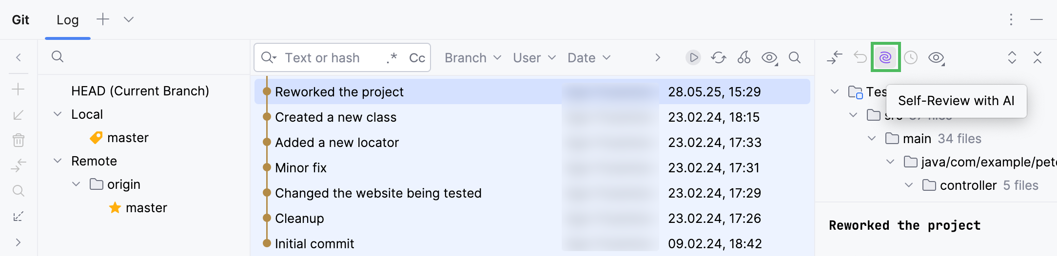 Self-Review with AI Self-Review with AI