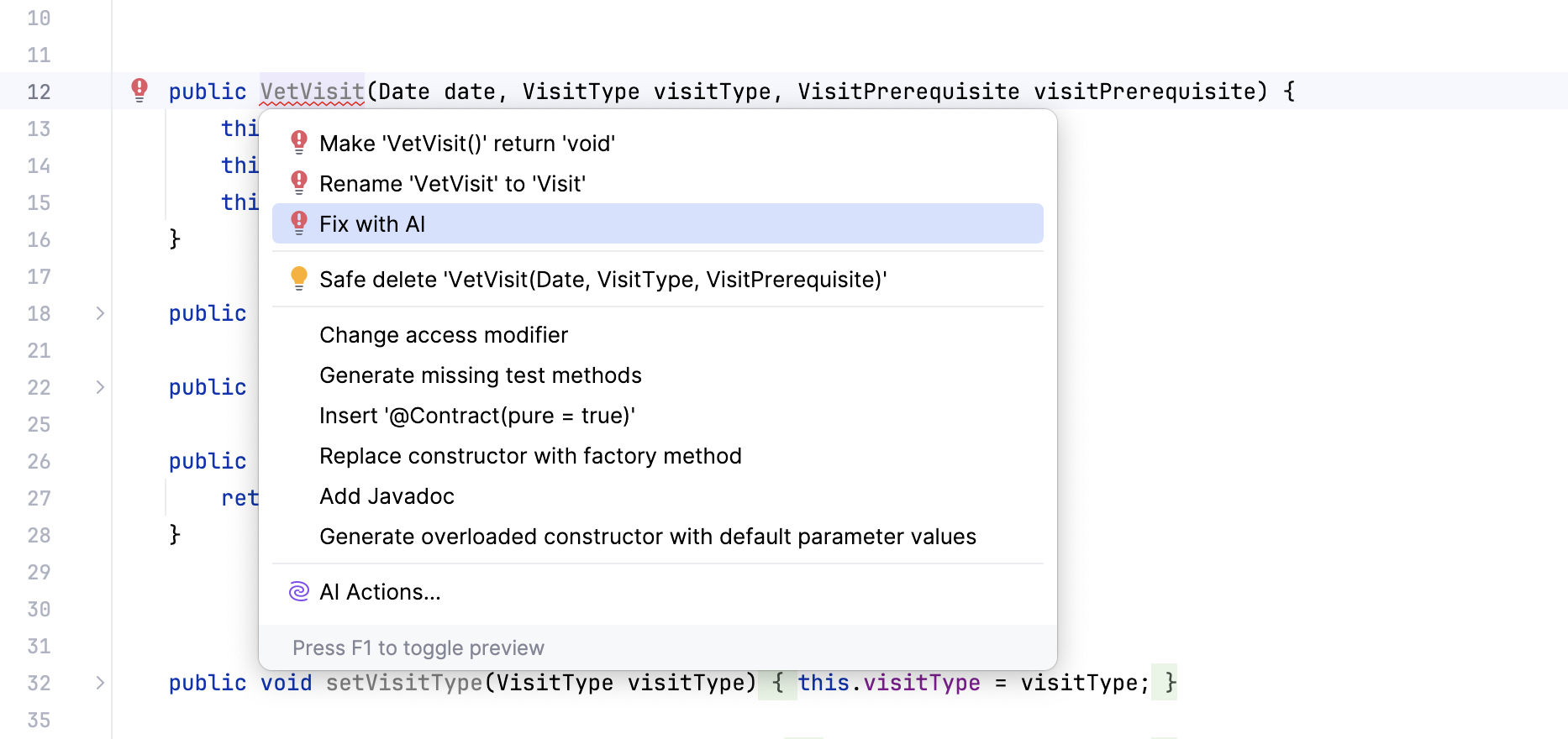 Fix with AI Fix with AI