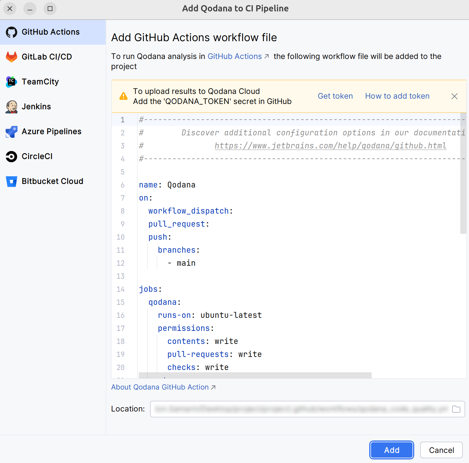 Qodana in CI/CD pipelines