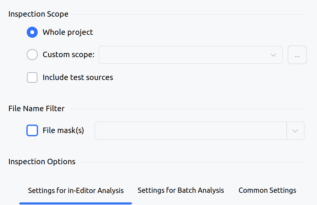 Configuring taint analysis Configuring taint analysis