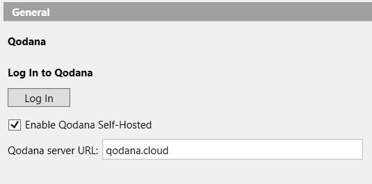 Logging in to Qodana Cloud Self-hosted Logging in to Qodana Cloud Self-hosted