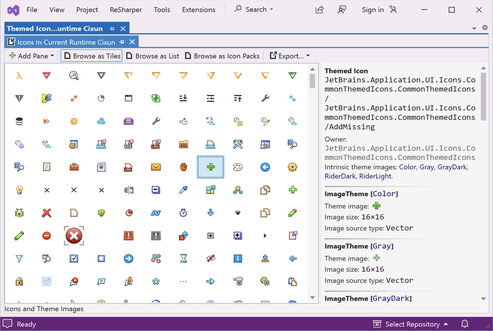 Themed Icon Viewer Themed Icon Viewer