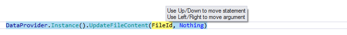 JetBrains&nbsp;Rider: Rearranging code in VB.NET