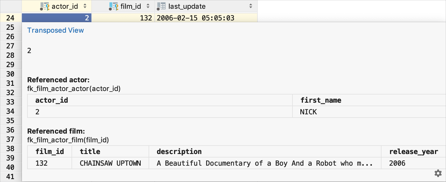 Quick documentation view for an image Quick documentation view for an image