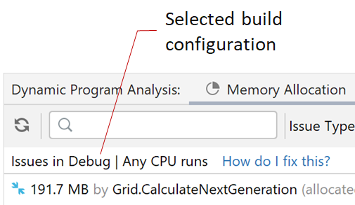 DPA. Selected build configuration DPA. Selected build configuration