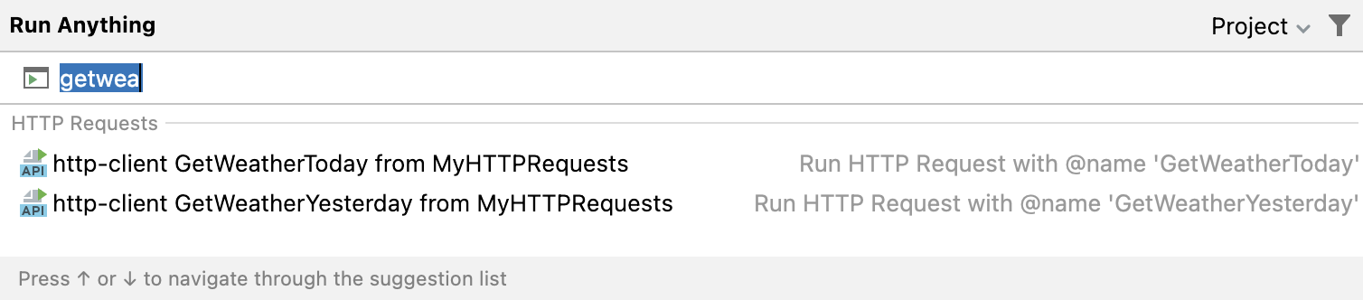Send HTTP requests Send HTTP requests