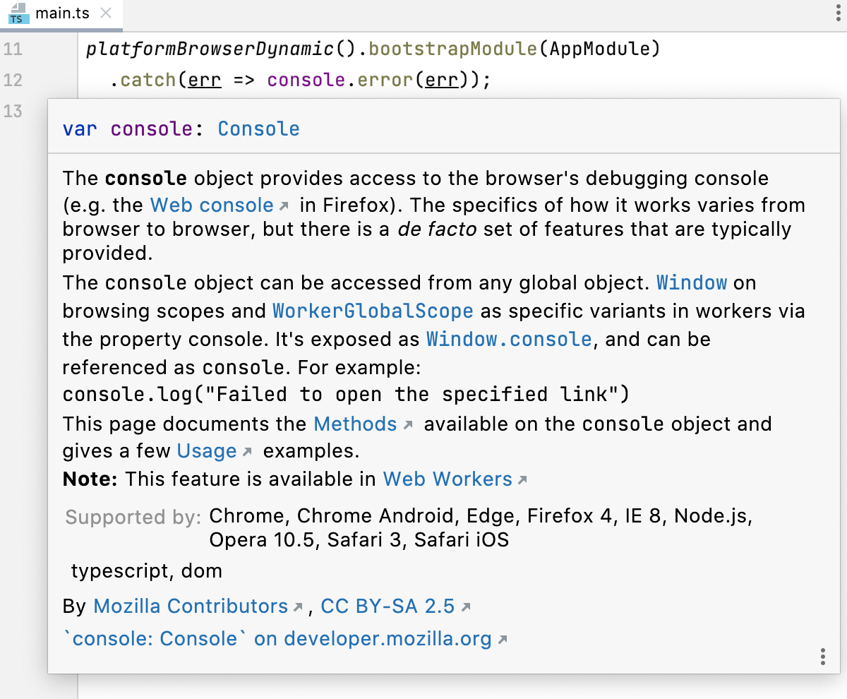 Quick Documentation Lookup Quick Documentation Lookup