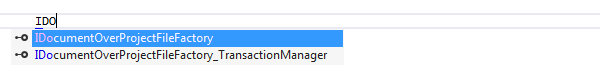 JetBrains Rider: Suggesting visible types in code completion JetBrains Rider: Suggesting visible types in code completion