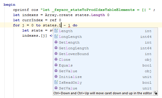 JetBrains Rider: Code completion in F# JetBrains Rider: Code completion in F#