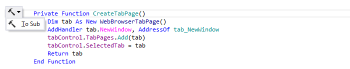 JetBrains Rider: 'Convert Function to Sub' context action in VB.NET JetBrains Rider: 'Convert Function to Sub' context action in VB.NET