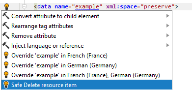 JetBrains Rider: A quick-fix to remove a resource entry, which has no culture-specific overrides JetBrains Rider: A quick-fix to remove a resource entry, which has no culture-specific overrides