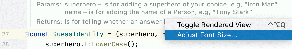 Adjust font size Adjust font size