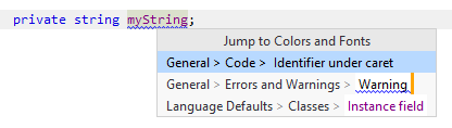 JetBrains Rider: editing colors and fonts JetBrains Rider: editing colors and fonts
