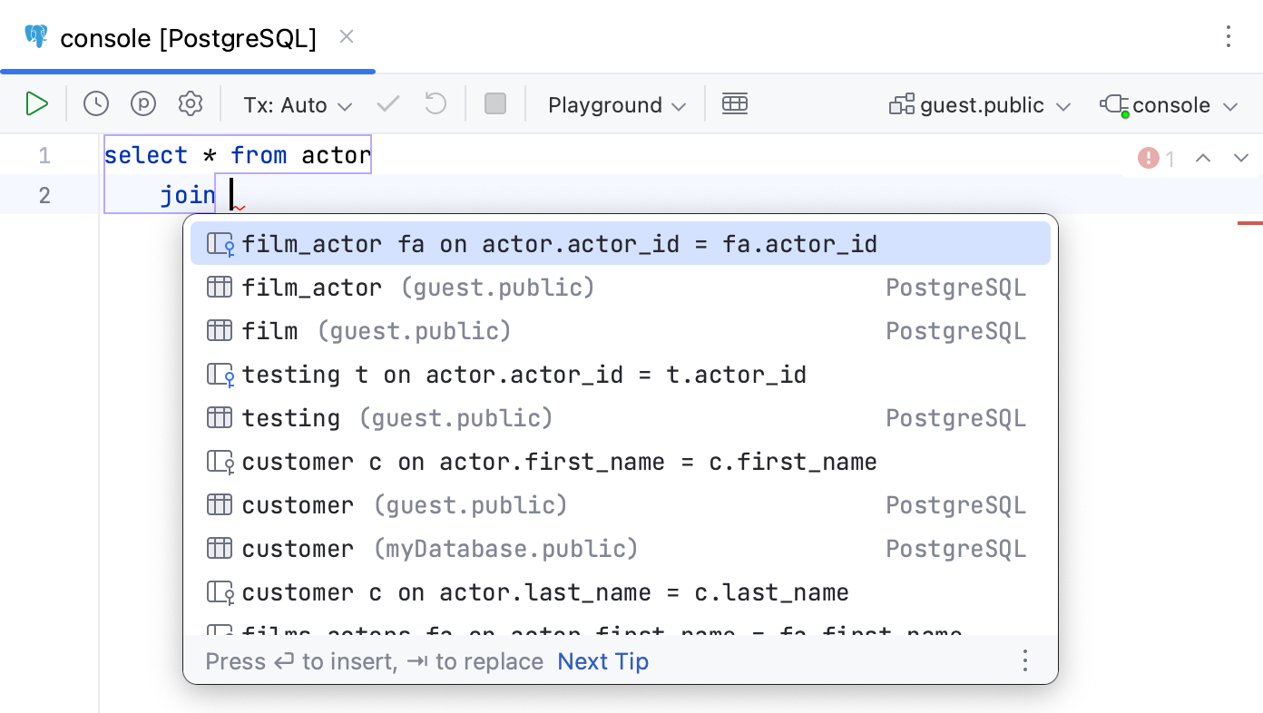 Suggest Non Strict Foreign Keys Based On The Name Matching is On Suggest Non Strict Foreign Keys Based On The Name Matching is On