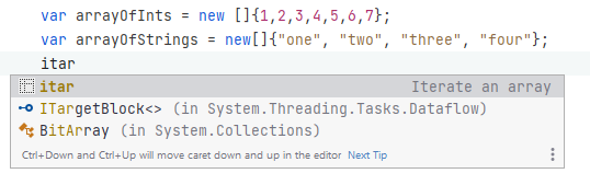 JetBrains Rider: Creating live templates JetBrains Rider: Creating live templates