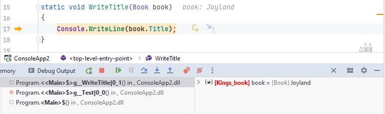 JetBrains Rider debugger: Tracking objects (Make Object ID) JetBrains Rider debugger: Tracking objects (Make Object ID)