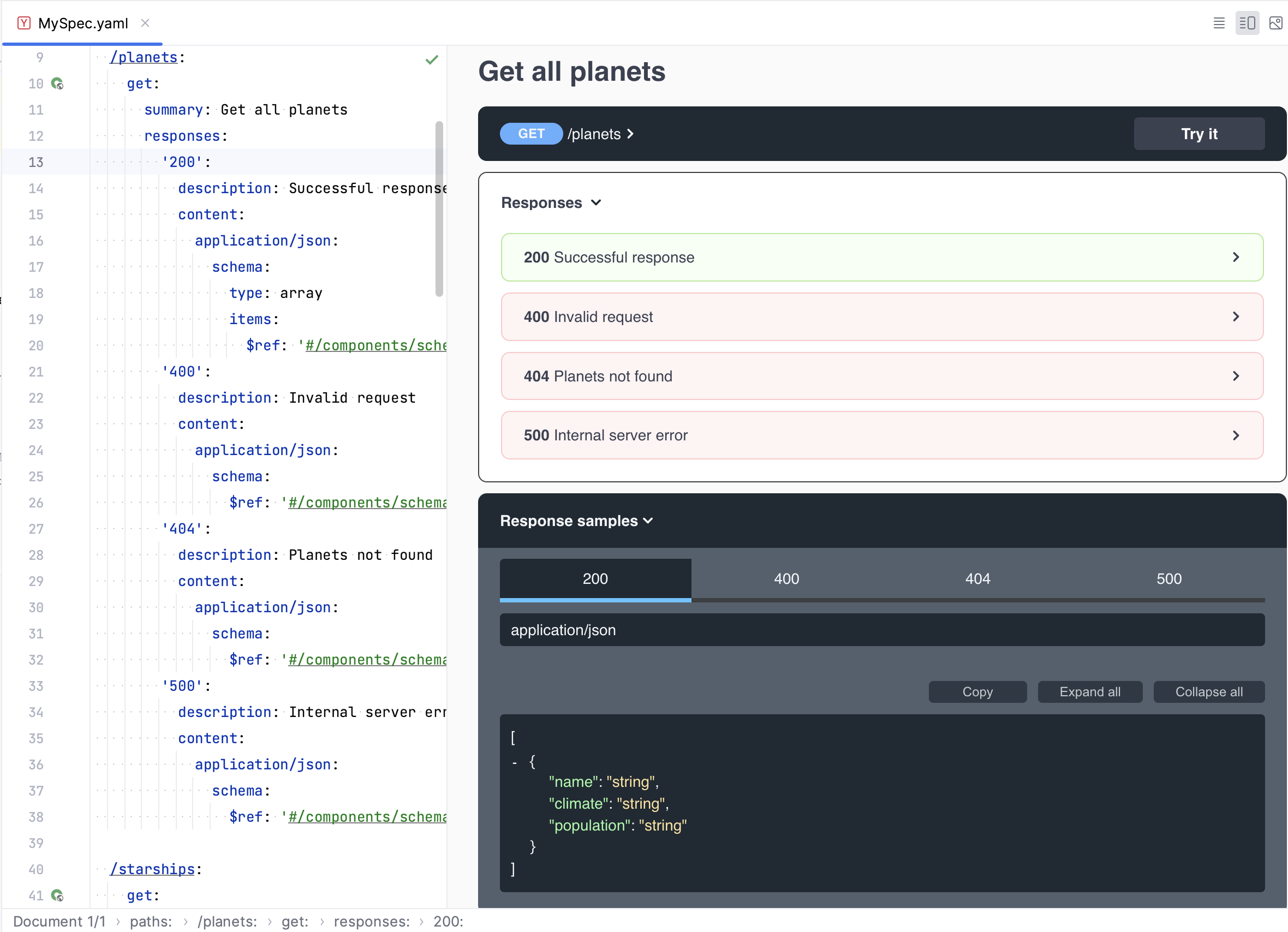 Swagger Preview Swagger Preview