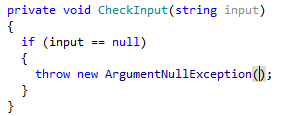 Applying postfix template for null-check Applying postfix template for null-check