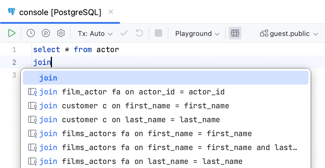Objects in JOIN completions never qualified Objects in JOIN completions never qualified