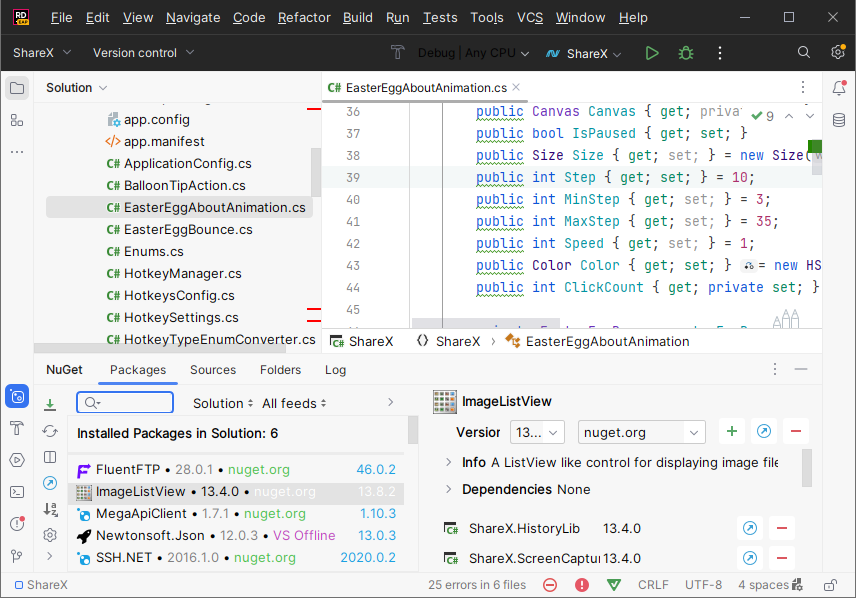 Compact mode Compact mode