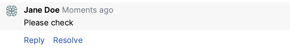 Reply to comment from GitLab Reply to comment from GitLab