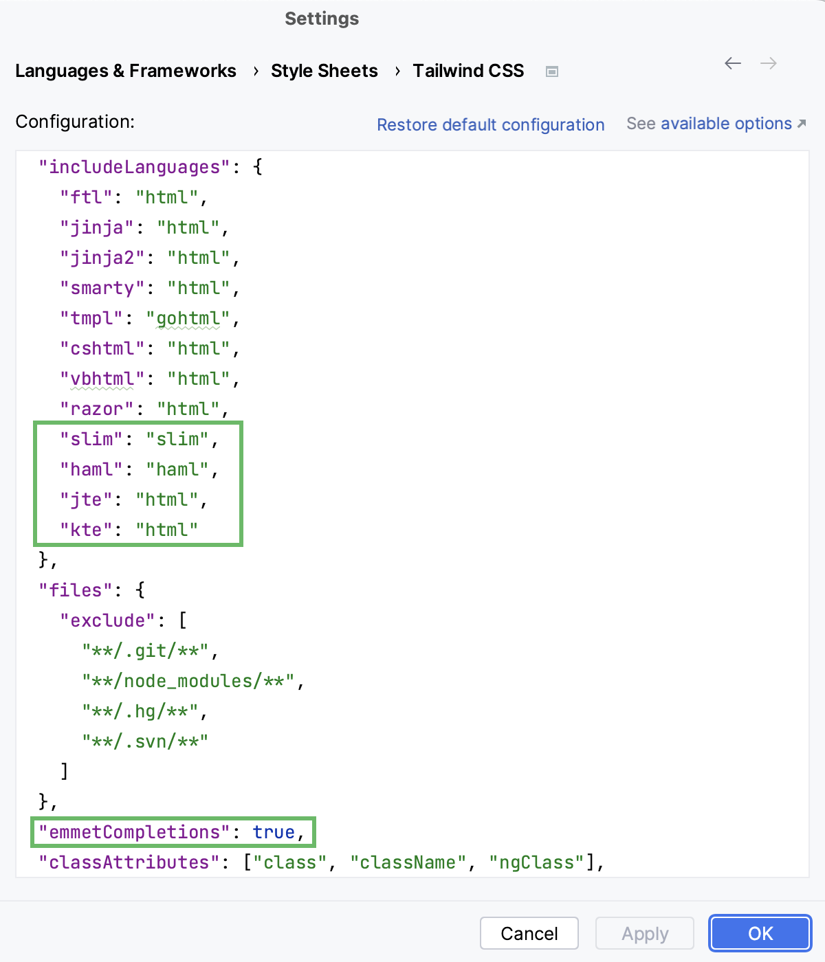 Add custom contexts for completion Add custom contexts for completion