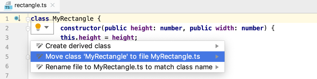 Moving a class to a file keeping the names in compliance Moving a class to a file keeping the names in compliance