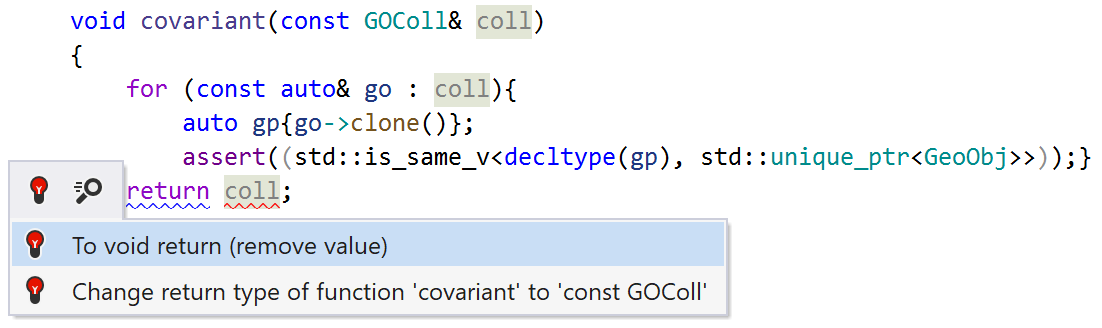 JetBrains Rider helps fixing types of variables and fields JetBrains Rider helps fixing types of variables and fields