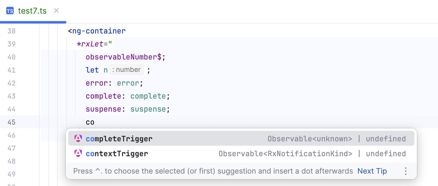 Structural directives - completion Structural directives - completion