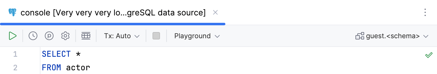 Shorten data source and object names in tab titles Shorten data source and object names in tab titles