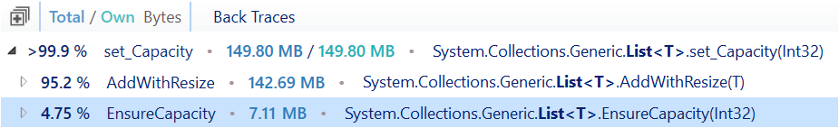 Back Traces Back Traces