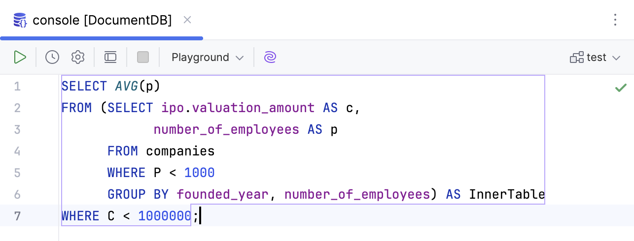 Nested SELECT queries Nested SELECT queries