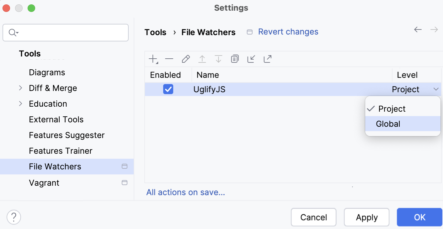 全局文件监视器