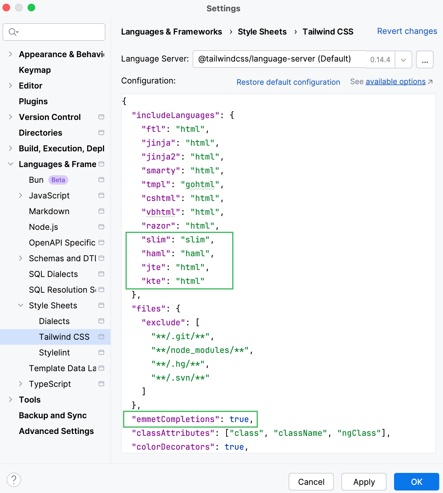 Add custom contexts for completion