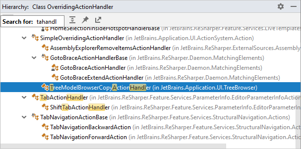 在类型层次结构中筛选成员 在类型层次结构中筛选成员