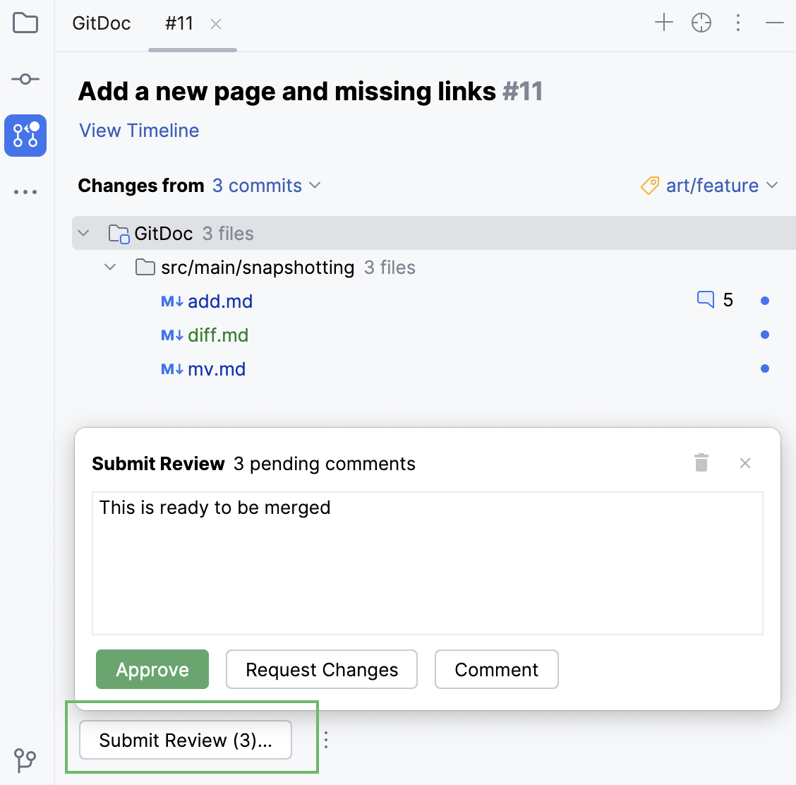点击提交后,会出现三个选项 点击提交后,会出现三个选项