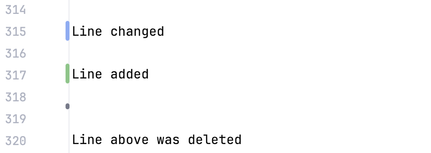 添加、修改和删除行的高亮颜色