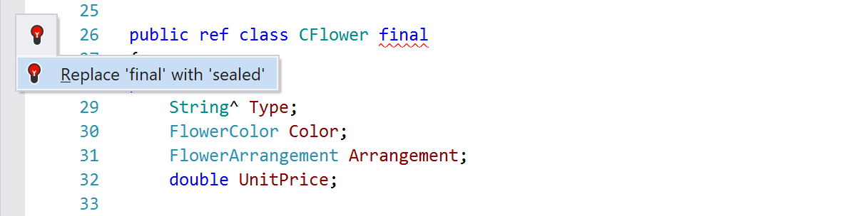 将 final 替换为 sealed 将 final 替换为 sealed