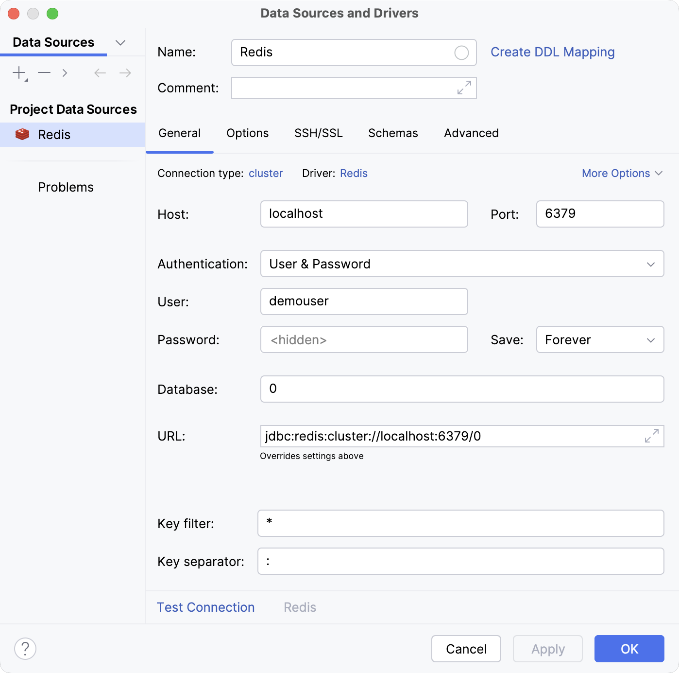 数据库连接详细信息 数据库连接详细信息
