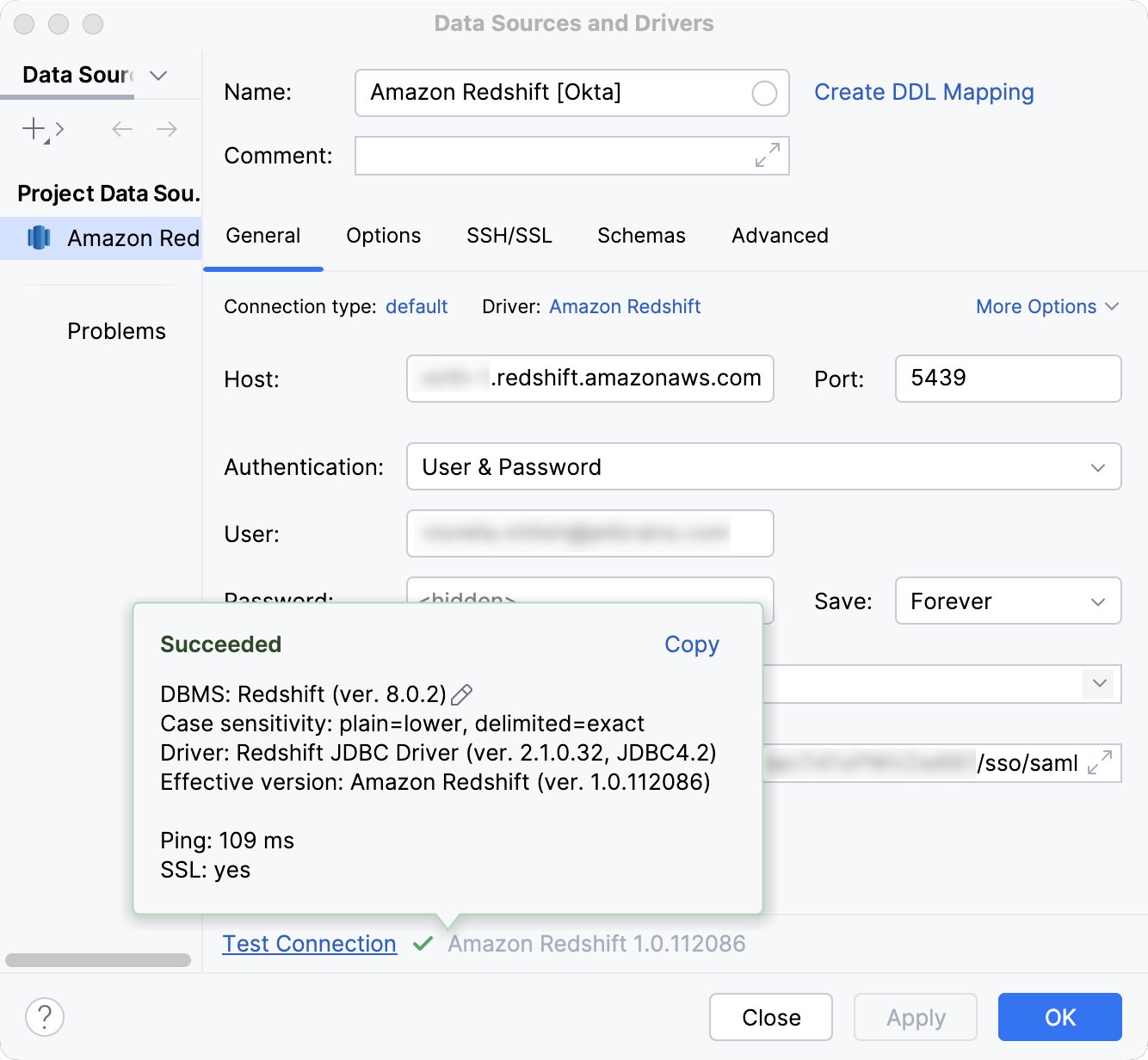 数据库连接详细信息 数据库连接详细信息