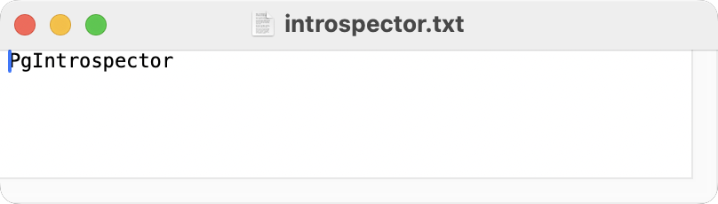 introspector.txt 文件示例
