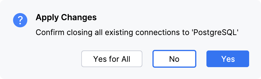 “应用更改”对话框