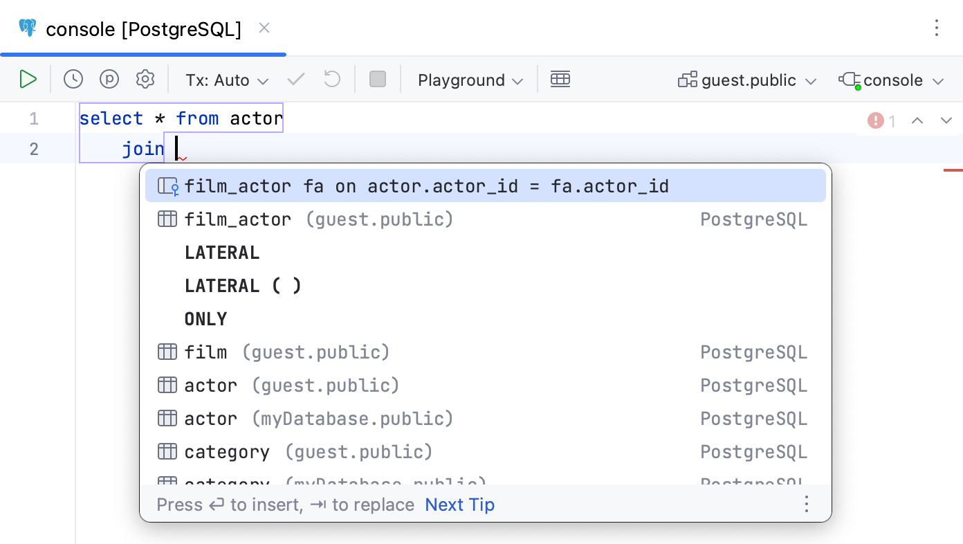 基于名称匹配的推荐非严格外键已关闭