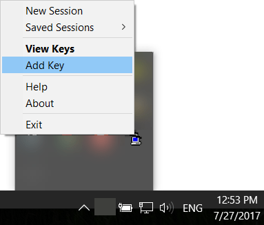 使用 Pageant 创建 SSH 隧道（Windows）